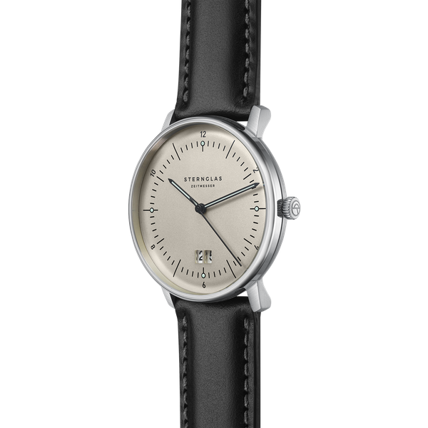 Sternglas Naos Big Date Alabaster S01-NAG26-BR02 - 38mm