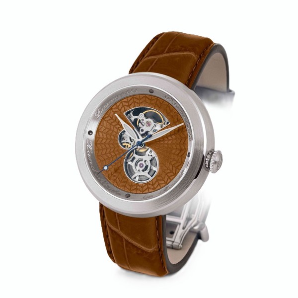 Zannetti Discobolo Brown acciaio WCIG018.D003 - 45mm