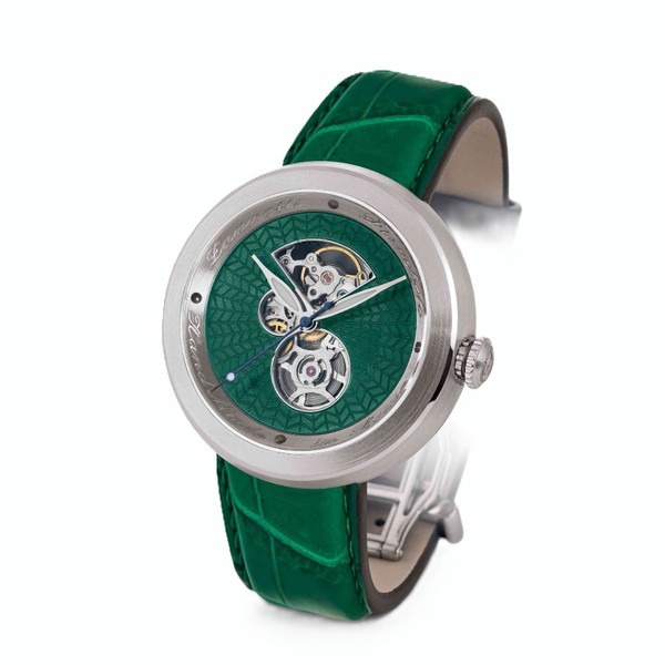Zannetti Discobolo Green acciaio WCIG018.D004 - 45mm