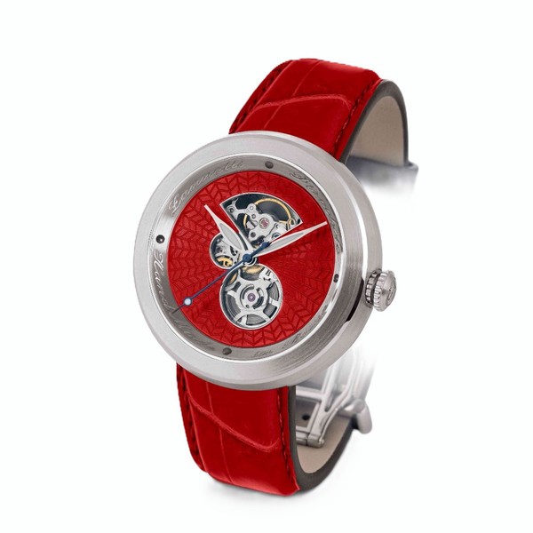 Zannetti Discobolo Red acciaio WCIG018.D005 - 45mm