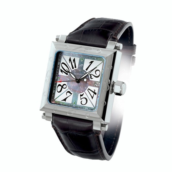 Zannetti Palatino Elegance Black Mop PEL.A1S-N1.3.A(1) - 44 x 44mm