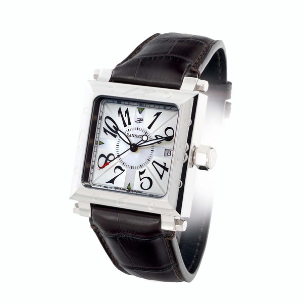 Zannetti Palatino Elegance White Watch PEL.C1S-W1.3.A - 44 x 44mm