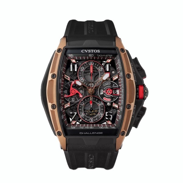 CVSTOS Chrono 5N Red Gold Black Titanium Black B00107.4172002 - 53.7 x 41 mm