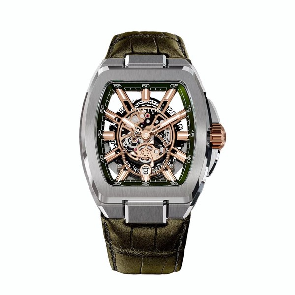 CVSTOS Metropolitan PS Titanium SQLT Kaki F00103.4215001 - 51 x 42 mm