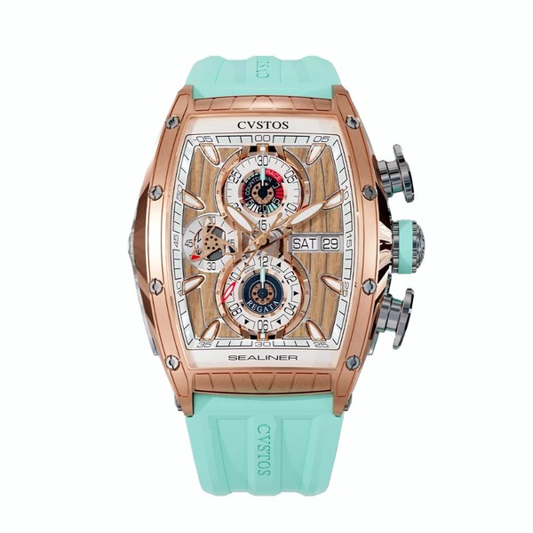 CVSTOS Sealiner Chronograph 5N Red Gold 5N C01107.4125001 - 53.7 x 41 mm