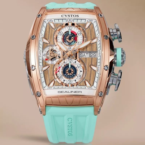 CVSTOS Sealiner Chronograph 5N Red Gold 5N C01107.4125001 - 53.7 x 41 mm