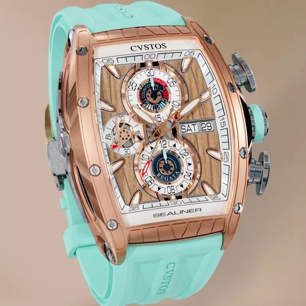 CVSTOS Sealiner Chronograph 5N Red Gold 5N C01107.4125001 - 53.7 x 41 mm