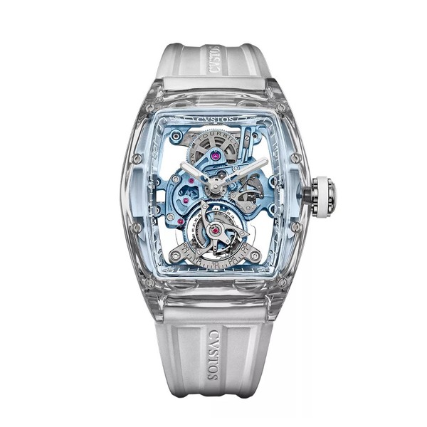 CVSTOS Challenge Tourbillon Sapphire Ice Blue E00105.4183002 - 41mm