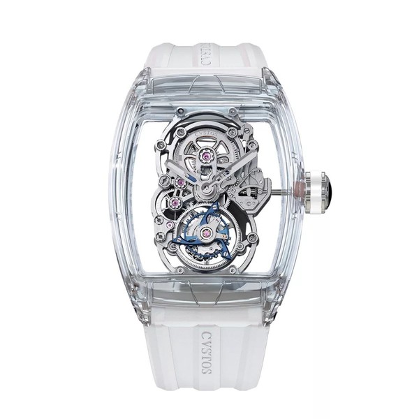 CVSTOS Challenge Tourbillon 8 Sapphire/Rhodium MVT E00105.3986001 - 41mm