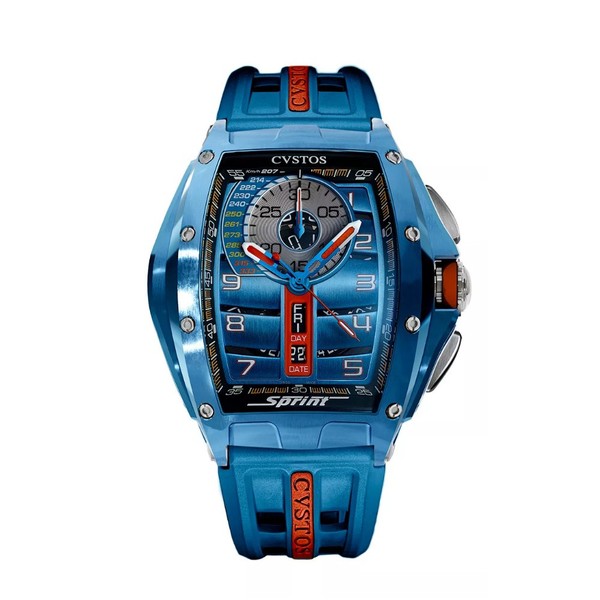 CVSTOS Racing Chrono Sprint Steel Sky Blue B01107.4103001 - 41mm