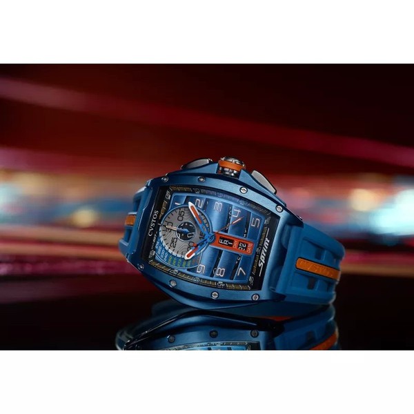 CVSTOS Racing Chrono Sprint Steel Sky Blue B01107.4103001 - 41mm