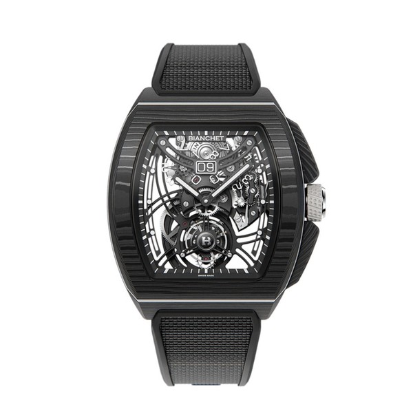 Bianchet B 1.618 Flying Tourbillon Grande Date Carbon White CBWFTGD4 - 43 x 51mm