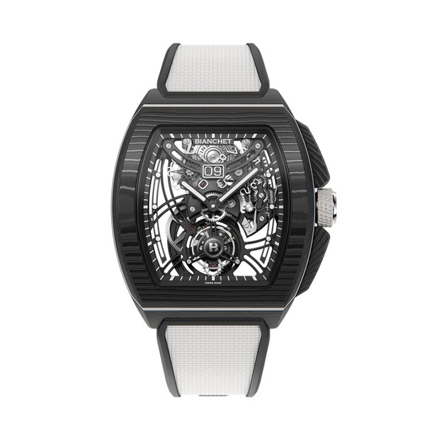 Bianchet B 1.618 Flying Tourbillon Grande Date Carbon White CBWFTGD4 - 43 x 51mm