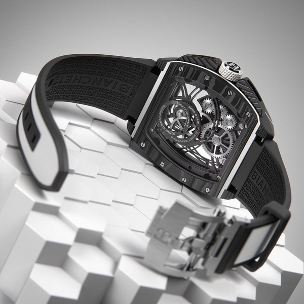 Bianchet B 1.618 Flying Tourbillon Grande Date Carbon White CBWFTGD4 - 43 x 51mm
