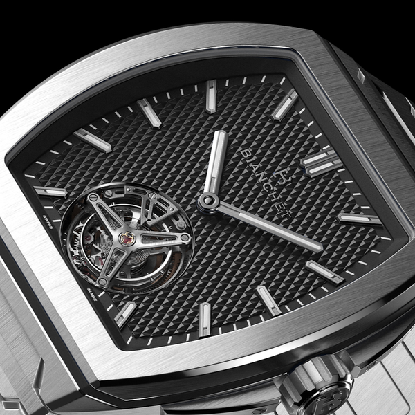 Bianchet B 1.618 Flying Tourbillon UltraFino Dial Titanium Black UFFTDLTNBK - 40 x 47.39mm