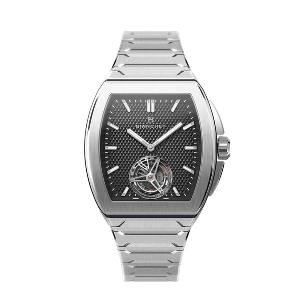 Bianchet B 1.618 Flying Tourbillon UltraFino Dial Titanium Black UFFTDLTNBK - 40 x 47.39mm