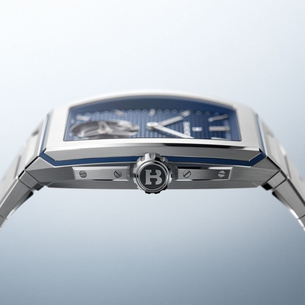 Bianchet B 1.618 Flying Tourbillon UltraFino Dial Titanium Blue UFFTDLTNBL - 40 x 47.39mm