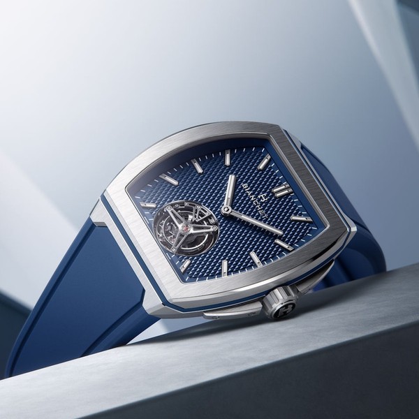 Bianchet B 1.618 Flying Tourbillon UltraFino Dial Titanium Blue UFFTDLTNBL - 40 x 47.39mm