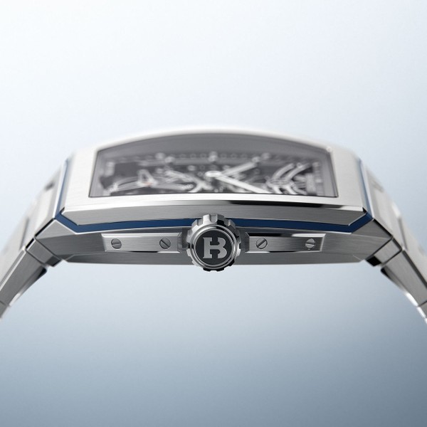 Bianchet B 1.618 Flying Tourbillon UltraFino Skeleton Titanium Blue UFFTSKTNBL - 40 x 47.39mm