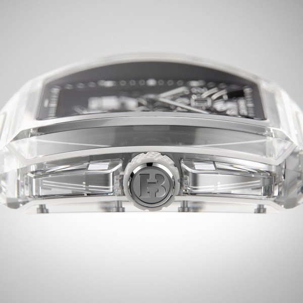 Bianchet B 1.618 Flying Tourbillon Grande Date Sapphire White SWFTGD4 - 43 x 51mm