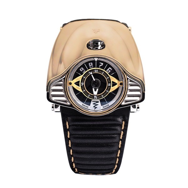 Azimuth Gran Turismo Frosty Gold PVD - 50 x 54 mm
