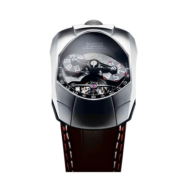Azimuth Twin Barrel Tourbillon - 45 x 50 mm