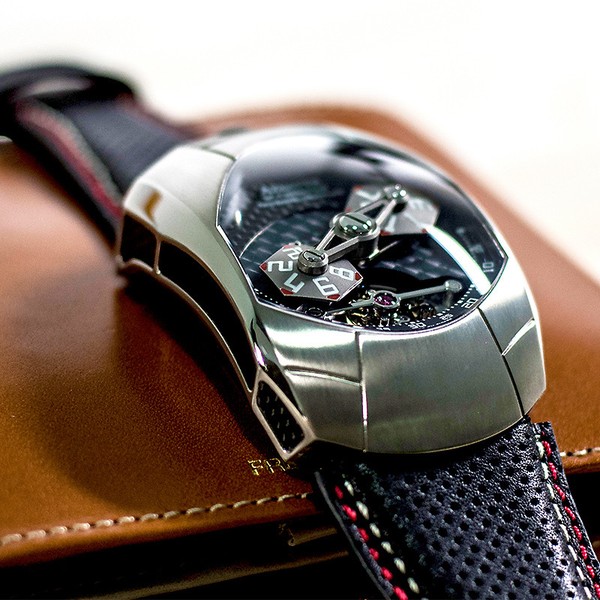 Azimuth Twin Barrel Tourbillon - 45 x 50 mm