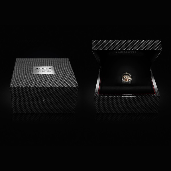 Azimuth Twin Barrel Tourbillon - 45 x 50 mm