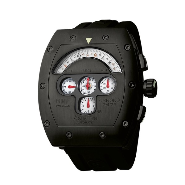 Azimuth Chrono-Gauge BMF PVD White Dial - 43 x 50 mm