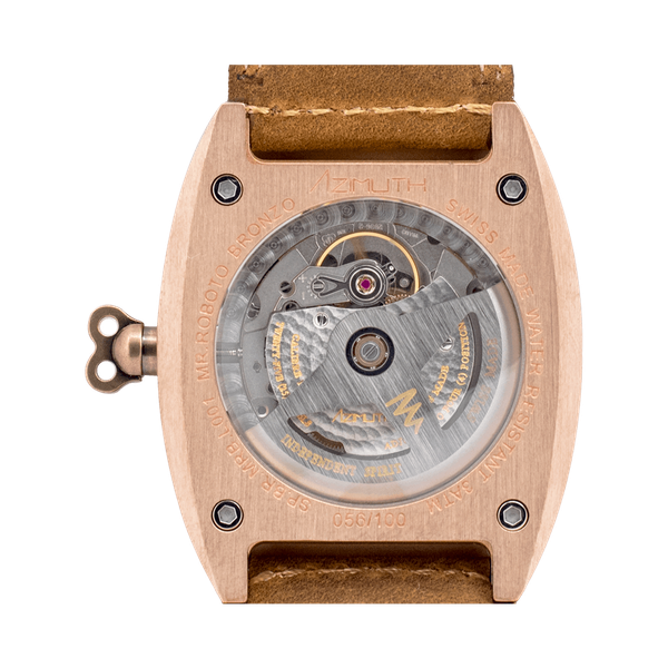 Azimuth Mr. Roboto Bronzo - 43 x 50 mm