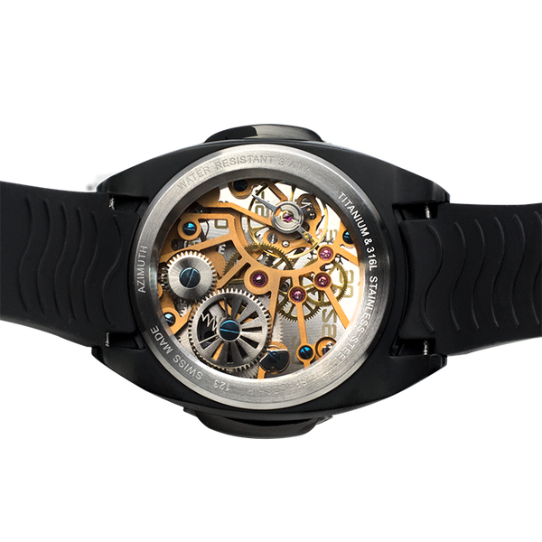 Azimuth Predator 2.0 Black PVD - 43 x 53mm