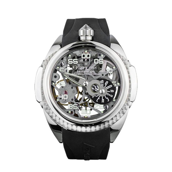 Azimuth Predator 2.0 Silver - 43 x 53mm