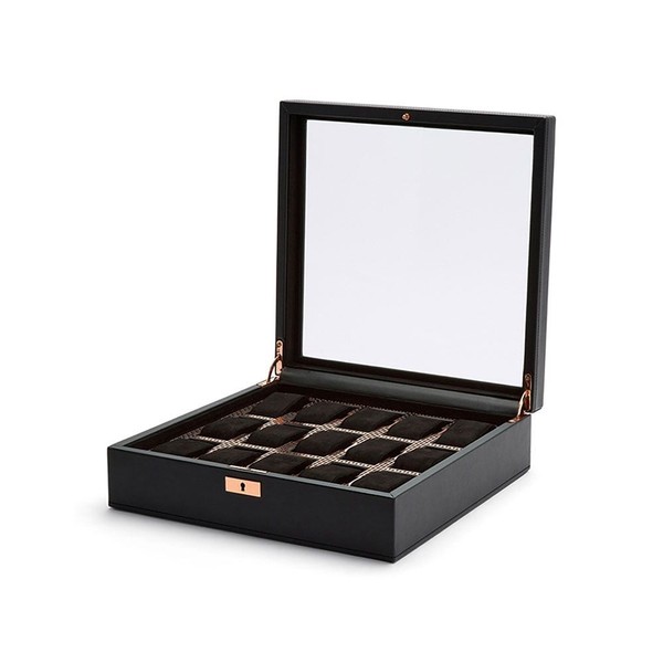Wolf Axis 15 Piece Watch Box Copper 488316