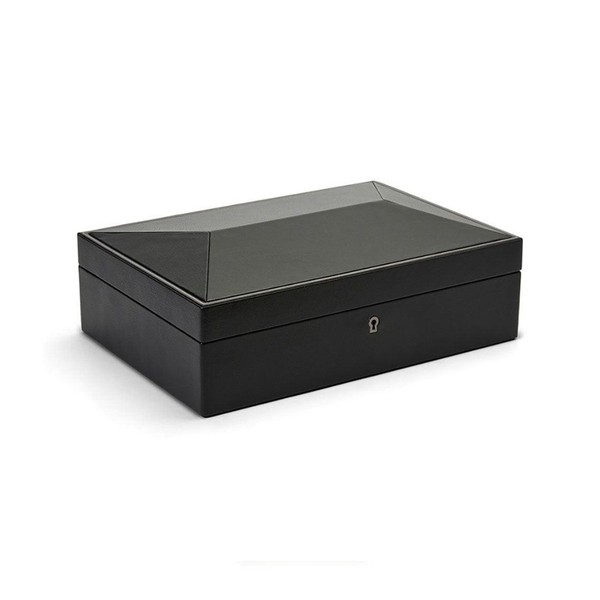 Wolf British Racing 10 Piece Watch Box Black 792702