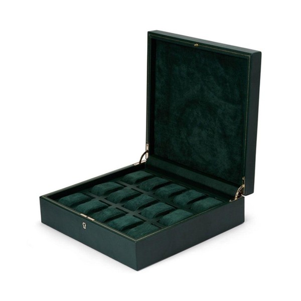 Wolf British Racing 15 Piece Watch Box British Racing Green 793241