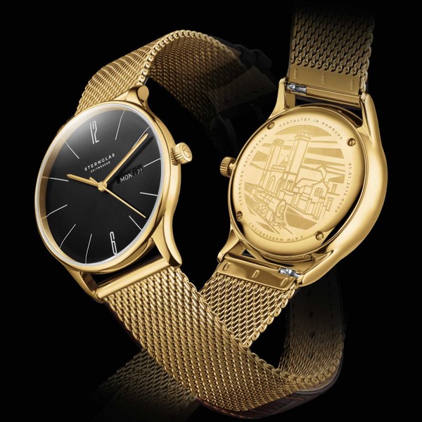 Sternglas Berlin Piano Black S01-BE04-HE03 - 38mm