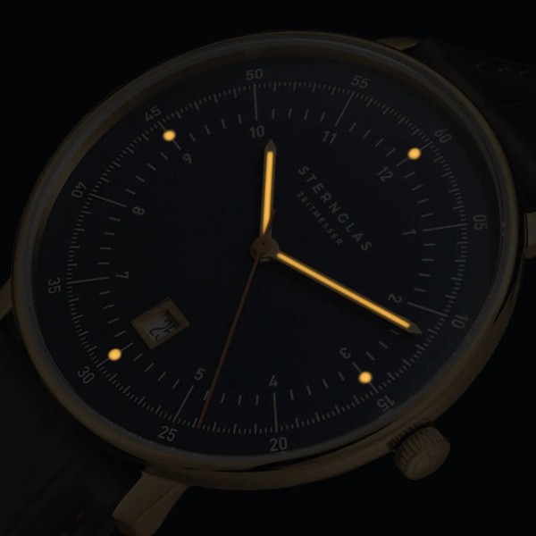 Sternglas Hamburg Dark Blue Gold S01-HH07-HE01 - 42mm