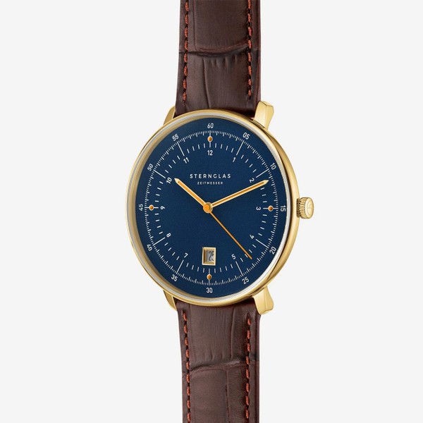 Sternglas Hamburg Dark Blue Gold S01-HH07-HE01 - 42mm