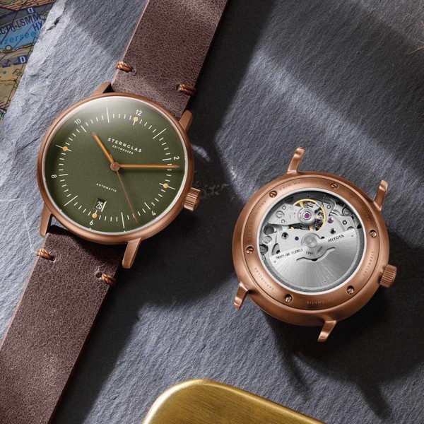 Sternglas Naos Automatik Dark Green Bronze S02-NA35-VI17 - 38mm