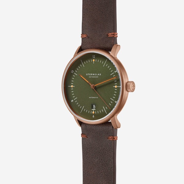 Sternglas Naos Automatik Dark Green Bronze S02-NA35-VI17 - 38mm