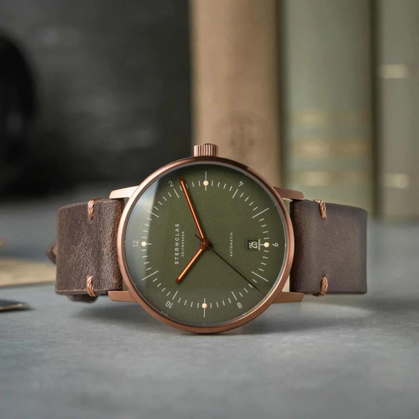 Sternglas Naos Automatik Dark Green Bronze S02-NA35-VI17 - 38mm