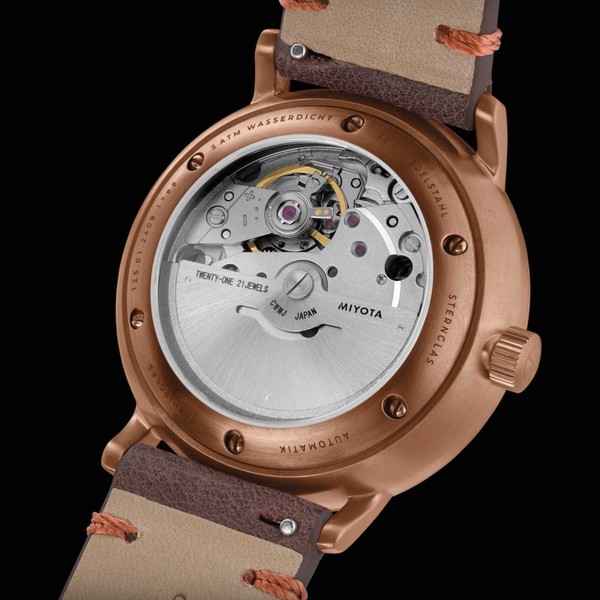 Sternglas Naos Automatik Dark Green Bronze S02-NA35-VI17 - 38mm