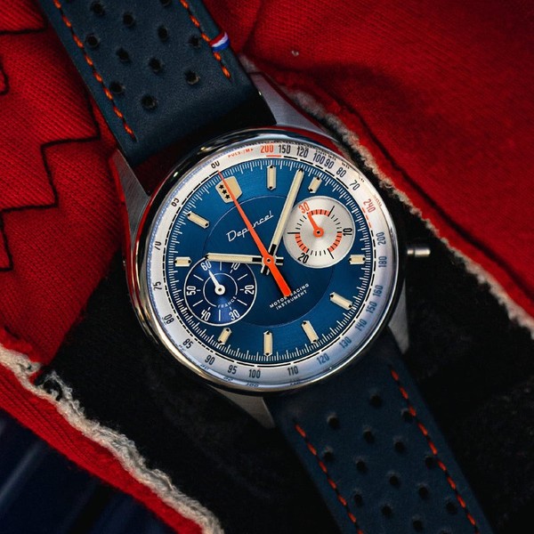 Depancel Allure Manual Chronograph Blue - 39mm