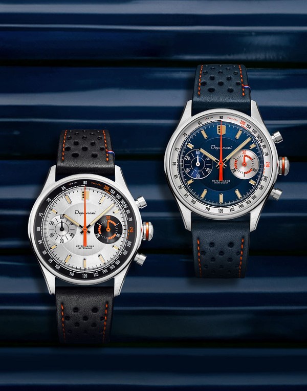 Depancel Allure Manual Chronograph Silver - 39mm