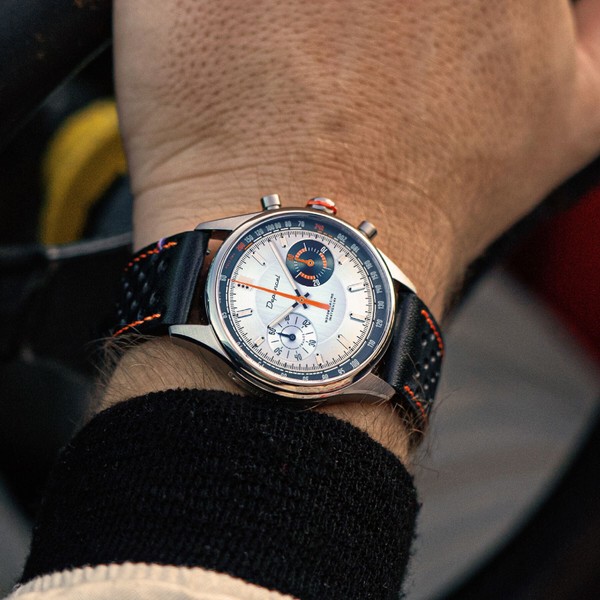 Depancel Allure Manual Chronograph Silver - 39mm