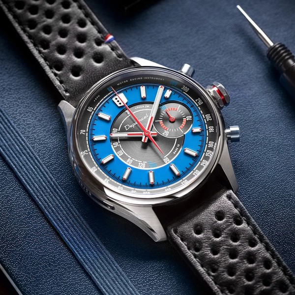 Depancel Allure Valjoux 92 Bleu De France - 39mm
