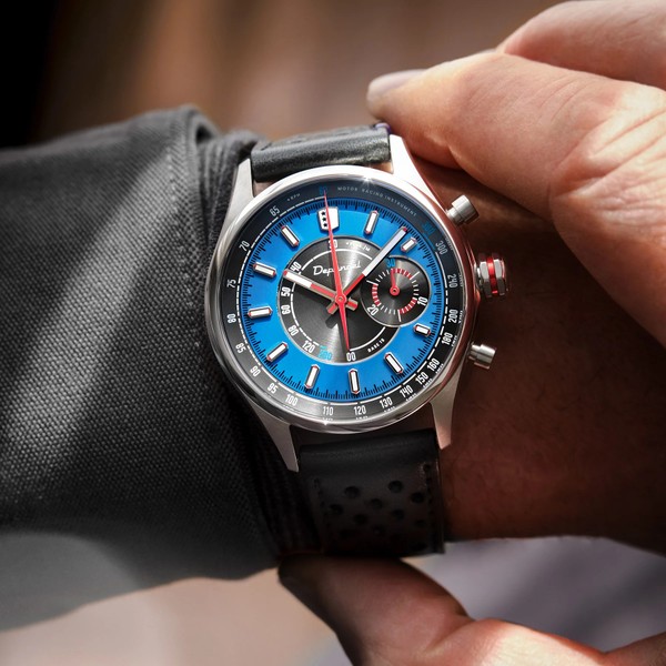 Depancel Allure Valjoux 92 Bleu De France - 39mm