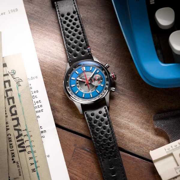 Depancel Allure Valjoux 92 Bleu De France - 39mm
