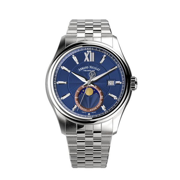 Armand Nicolet M02 A740L-BU-BMA22740A - 41mm