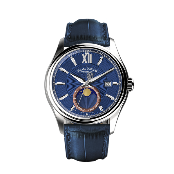 Armand Nicolet M02 A740L-BU-BP22740UAU - 41mm